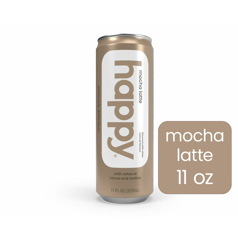 happy Mocha Latte, 11oz Ready-To-Drink - Walmart.com