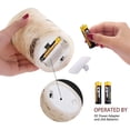 thumbnail image 2 of Flickering Candles, Candles Birch Set Of 4 5" 6" Birch Bark Battery Candles Real Wax Pillar With Remote Timer, 2 of 7