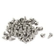 thumbnail image 1 of Unique Bargains 4 M2.9x6.5mm Vis Rondes en Acier Inoxydable pour Tête de Poêle 50 Pcs, 1 of 1