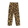 thumbnail image 5 of Kll Mens Pajama Pants For Men,Mens Lounge Pants,Funny Gifts For Men,Men'S Pajama Bottoms-Gold Glitter Leopard, 5 of 9