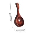 thumbnail image 2 of Hytrove Cucharón De Madera Marrón Para Sopa Y Arroz Con Mango Ergonómico Para Uso Doméstico, 2 of 8