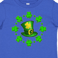 thumbnail image 4 of Inktastic St. Patricks Day shamrocks and hat Boys or Girls Baby T-Shirt, 4 of 5