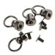 thumbnail image 1 of 20 piezas de metal chupete de tachuelas remaches picos para cuero bolso decoración de la caja del teléfono 9 mm Baoblaze Remaches, 1 of 8