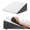 White-grey-Triangle Wedge 24*24*12 inch, variant on Triangle Wedge 24*24*7.5 inch White-grey Memory Foam Bed Pillow for Sleeping and Elevation