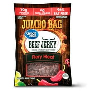 Great Value Fiery Heat Beef Jerky, 5.85 oz