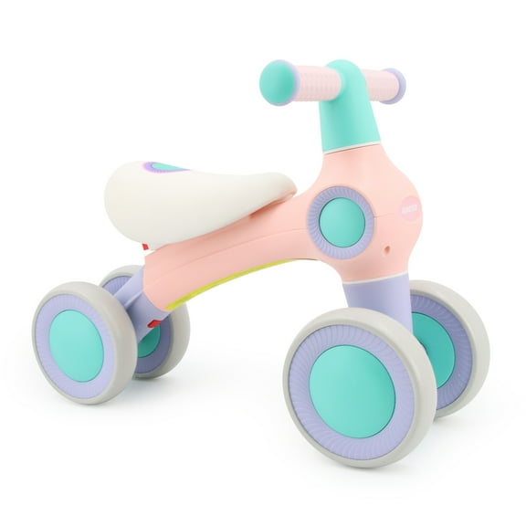TENBOOM Baby Balance Bike for 1 Year Old Boys Girls 12-24 Month Toddler Balance Bike, 4 Wheels Toddler First Bike, First Birthday Gifts