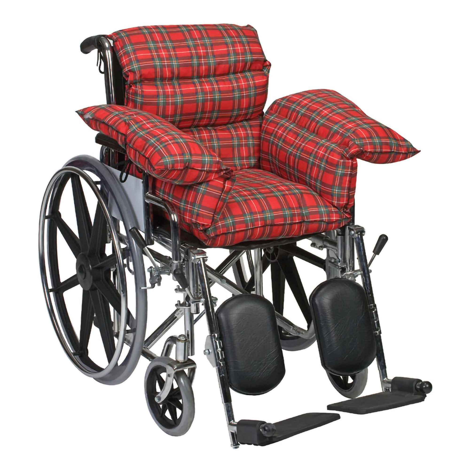 DMI Polyfoam Wheelchair Cushion, Standard, Navy, 16 x 18 x 2