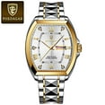thumbnail image 1 of POEDAGAR Luxury Men Stainless Steel Quartz Watch Luminous Waterproof Date Watch, 1 of 5