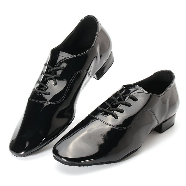 Adult Men Ballroom Latin Salsa Tango Dance Shoes Black Color 2.5cm