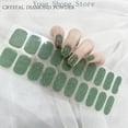 20 Strips 3D Nail Sticker Decoration DIY Waterproof Nail Wrap Self