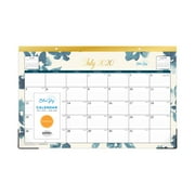 Blue Sky 2020-21 17" x 11" Desk Pad, Bakah Blue