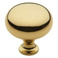 thumbnail image 2 of Baldwin 4709140 1.75 in. dia. Classic Mushroom Cabinet Knob, Polished Nickel, 2 of 7