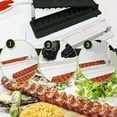 thumbnail image 3 of Injueey Brocheta fácil de limpiar para barbacoa, Kebab, máquina para hacer kebabs, parrilla, máquina para pinchos de carne, herramientas Utensilios de cocina blanco, 3 of 6