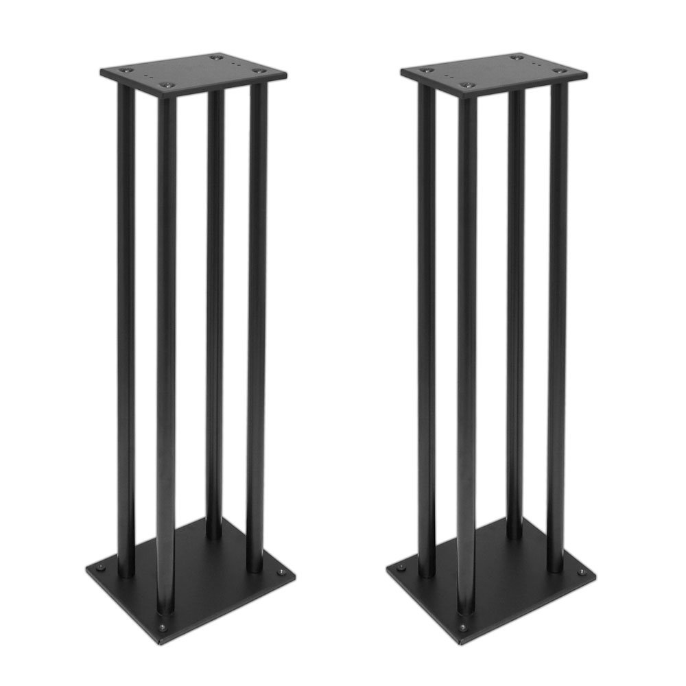 Pyle Dual HeavyDuty Steel Support Bookshelf Speaker Stand Mounts