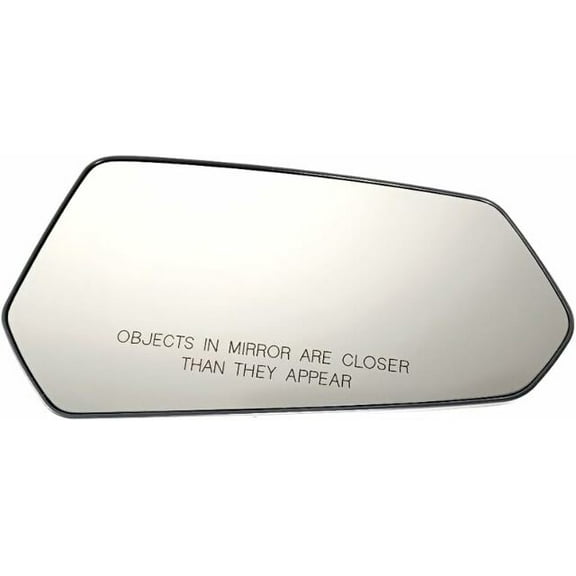 Fits 10-15 Camaro Right Passenger Convex Mirror Glass w/Holder