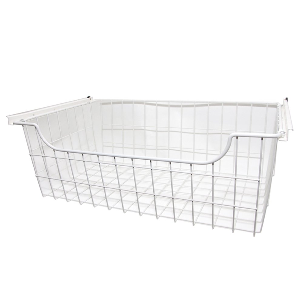 Easy Track 1308 8" Wire Basket White