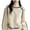 #0333-Beige, variant on Uootdi Oversized Women's Turtleneck Striped Patchwork Sweater Chunky Knitted Long Sleeve Sweaters Gift Trendy Fall Winter Bas ic Jumper Top