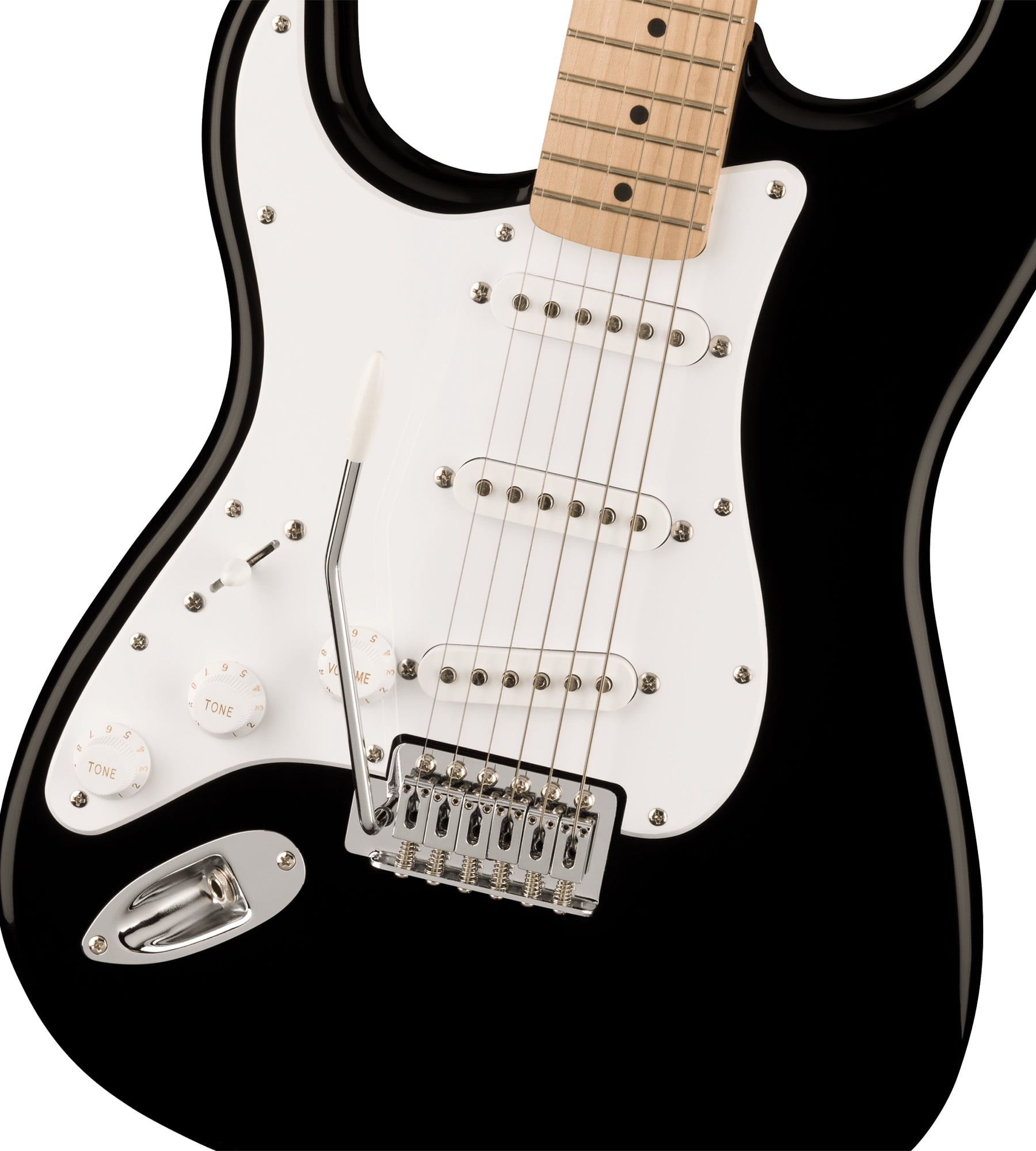 Fender Squier Sonic Stratocaster, Left Handed - Black w/ Tuner
