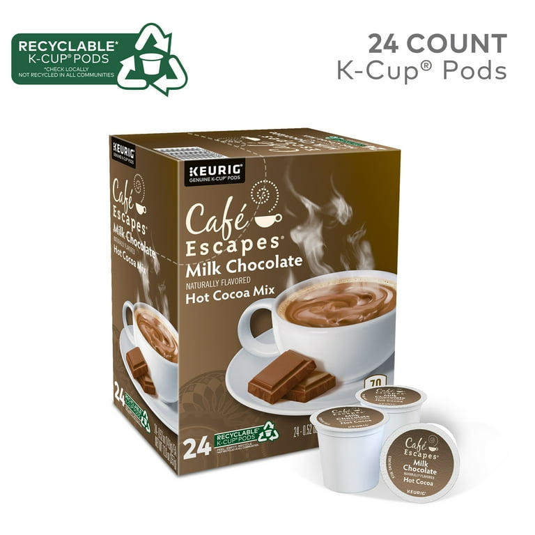 Dark hot clearance chocolate k cups
