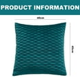 thumbnail image 2 of Fundas de almohada de terciopelo de diseñador, fundas de cojín decorativas, fundas de almohada cuadradas de color sólido acogedoras para una amplia aplicación en la decoración del hogar, 2 of 7
