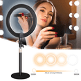 thumbnail image 4 of 10 Inch Desktop Telescopic Live Fill Light Led Ring Light, 4 of 5