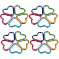 thumbnail image 1 of 20pcs multi-functional heart-shaped mountaineering buckles, 1 of 4