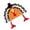 Turkey hat with ligh, variant on Aellinatey Led Turkey Hat Festival Holiday Party Hat 3d Turkey Headgear for Adult Family