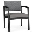 thumbnail image 1 of Lenox Fauteuil d'Appoint Surdimensionné en Acier pour Réception / Acier Noir / Gris / Gris, 1 of 5