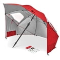 thumbnail image 1 of Sport-Brella Premiere UPF 50+ Paraguas para protección contra el sol y la lluvia (8 pies, rojo), 1 of 5