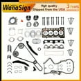 thumbnail image 2 of Engine Rebuild Kit Bearing Piston Head Gasket Set Timing Chain Kit For 06-16 VW Audi 1.4L TSI CAV CTH BLG, 2 of 9