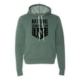 thumbnail image 2 of National Drinking Team Hoodie, USA Sweatshirts, Funny Drinking sweatshirts - Heather Green MH200HOODPATRIOT S13 L, 2 of 3