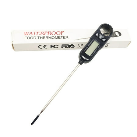 

Digital BBQ Food Meat Thermometer Kitchen Electric Cooking Probe Water Milk Thermometer with Bottle Opener