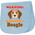 thumbnail image 2 of Inktastic Beagle Dog Protected by Baby Burp Cloth, 2 of 3