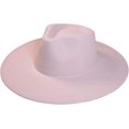thumbnail image 3 of VERVE 8 Wide Brim Vegan Felt Rancher Hat - Women, Men, and Kids Fedora Style with Adjustable Inner Drawstring, 3 of 8