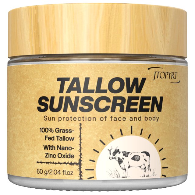 Protector solar Jtopyrt Beef Sebo con óxido de zinc y cera de abejas 60 g