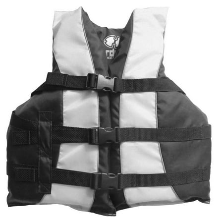 Hardcore Water Sports Hardcore youth life jacket paddle vest for big kids from 50-90 pounds ; Coast Guard approved Type III PFD life vest flotation device; Jet ski wakeboard hardshell kayak lufe jac
