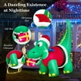 thumbnail image 6 of Resenkos Inflatable Christmas Decor,Inflatable Christmas Decoration with LED Lights for Yard, 6 of 8
