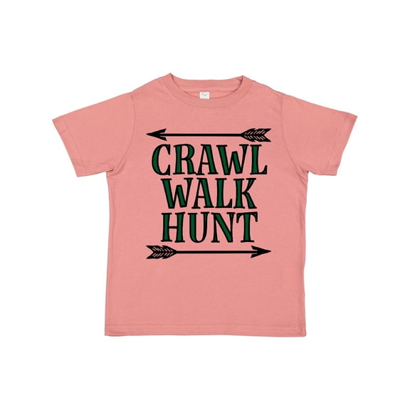 Inktastic Bow Hunting Crawl Walk Hunt Boys or Girls Toddler T-Shirt