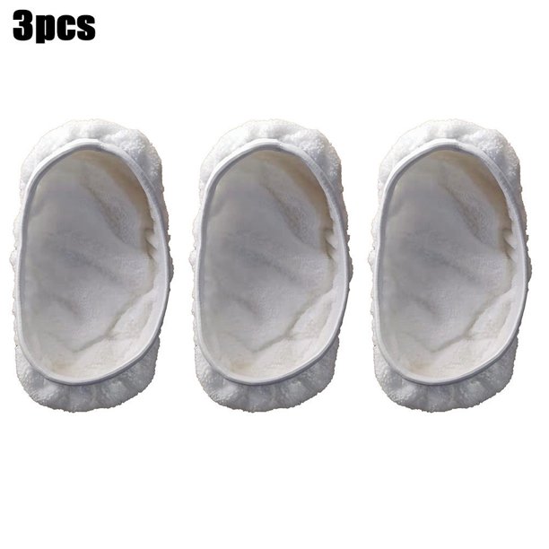 3Pcs Cotton Mop Pad Reusable Washable Wet Pad Parts for Swiffer Sweeper