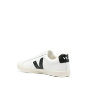 Veja Womens Esplar Logo Sneakers, Extra White/Black, 6 Medium US