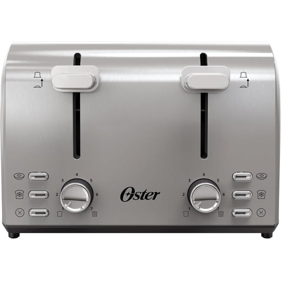 Oster 4-Slice Stainless Steel Toaster