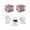 Off-White, variant on Valentine's Day Small Toaster Cover 2 Slice, Kitchen Appliance Covers, Love Heart Roses Gnomes Romantic Toaster Oven Cover with Loop, Bread Machine Cover Polyester Dust Cover Protection