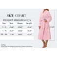thumbnail image 5 of MOSHU Premium Robes for Women Super Soft Cozy Fleece Womens Robe Plush Long Bathrobe with Pockets, 5 of 8