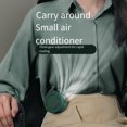 thumbnail image 2 of Mini Ventilateur à Clip de Taille, Ventilateur Portable, Mini Ventilateur Sans Pales Portable, 360° Vent de Terre, Portable pour Extérieur Ferme Randonnée Camping Voyage (Vert Rétro), 2 of 10