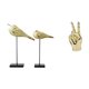 thumbnail image 1 of Figuras Modernas De Madera Con Pájaros Y Gestos De Mano, Esculturas Creativas De Animales Para El Hogar, Escritorio, Dormitorio, Sala De Estar, Estante, Adornos Decorativos., 1 of 8