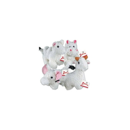 Zanies ZA Fleecy Friend Toy Hippo 6In