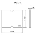 thumbnail image 2 of Ruvati USA RVA1215 13 x 11 in. Solid Wood Replacement Cutting Board for Workstation Sinks, 2 of 3