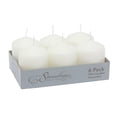 thumbnail image 6 of Stonebriar White Pillar Candles, Unscented, 3" x 4", 35 Hour Burn, 6 Pack, 6 of 6