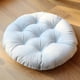 thumbnail image 5 of Cojín para silla con mullido Sonbest, se hunde en nuestro Papasan grueso, cómodo y de gran tamaño, tela de pato de algodón puro, se adapta a la silla redonda estándar Yuarrent SH1104-56, 5 of 5