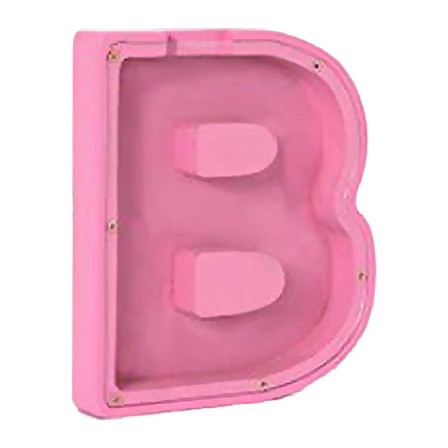 Caja de madera con letras para ahorrar dinero, tarro con alfabeto, multiusos, decoración para banco, divertida Letra B